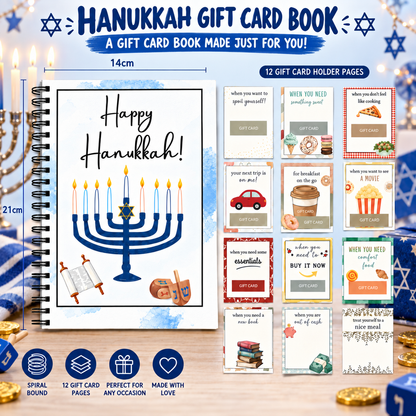 Eight Nights™ Hanukkah Gift Card Book