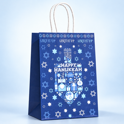Gift Ready Hanukkah Bag