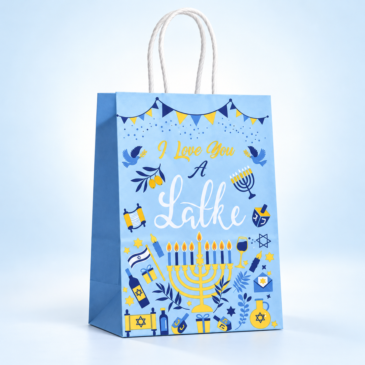 Gift Ready Hanukkah Bag